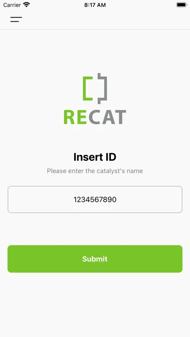 Скриншоты RECAT Catalogue
