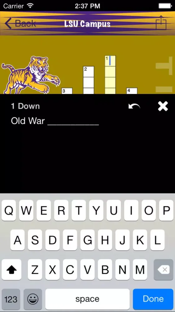 Geaux Tigers® Activities Screenshots