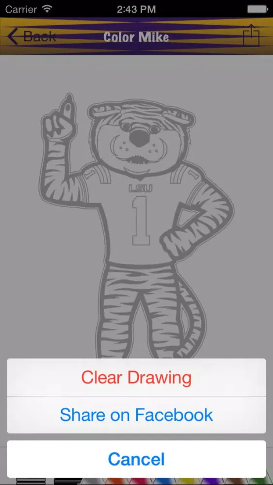 Geaux Tigers® Activities Screenshots