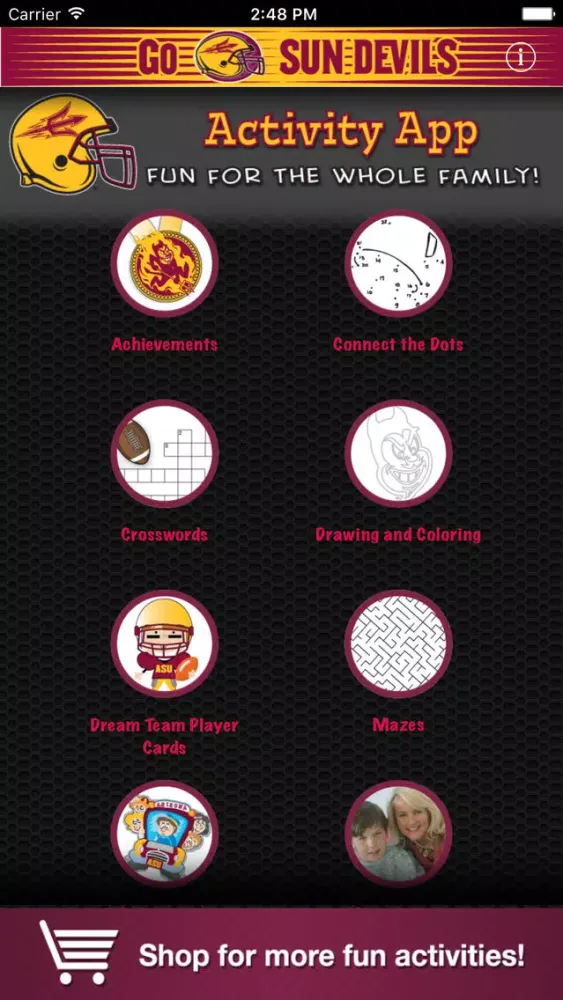 Capturas de tela do Go Sun Devils Activities