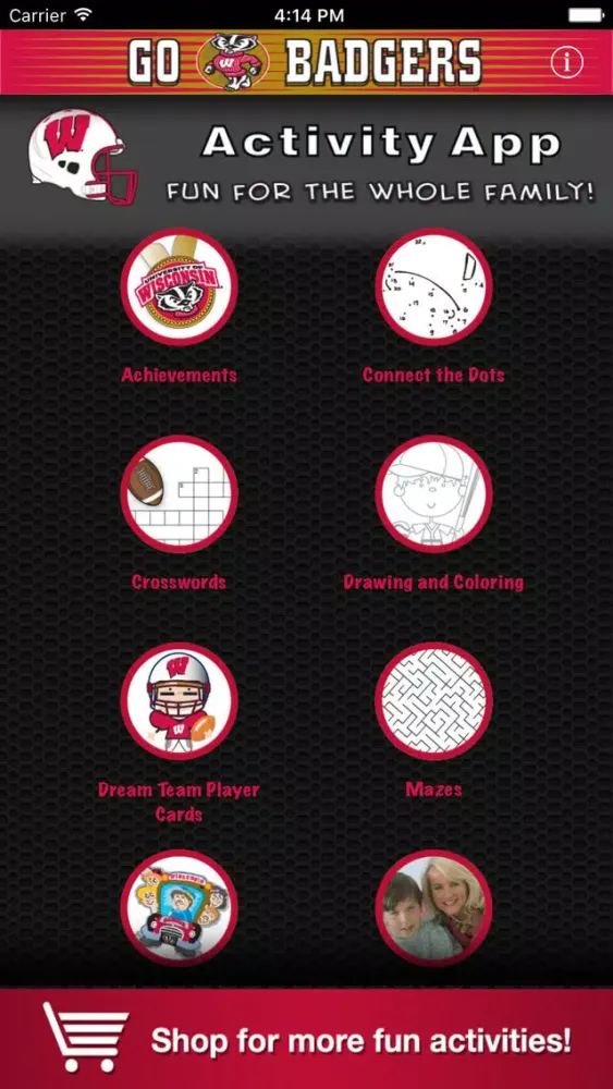 Go Badgers Activities স্ক্রিনশট