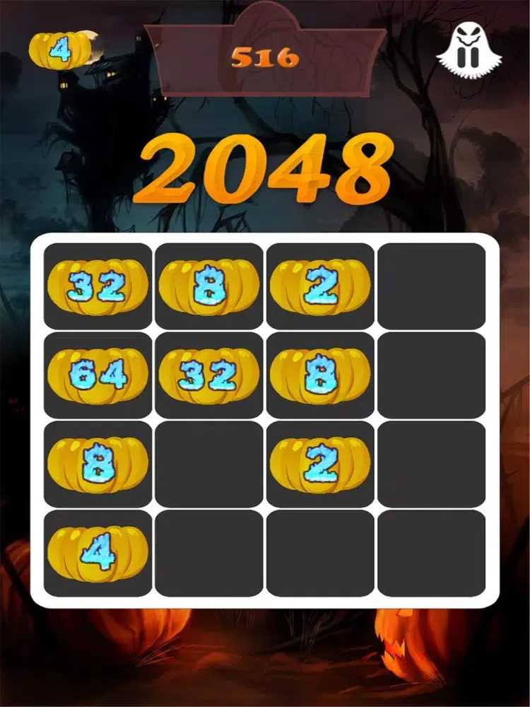 2048 Pumpkin FREE iPad  Screenshots