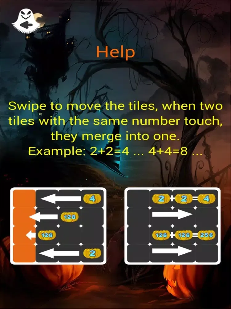 2048 Pumpkin FREE iPad  Screenshots