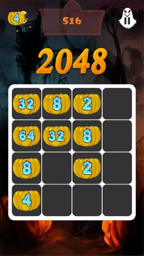 2048 Pumpkin FREE Screenshots