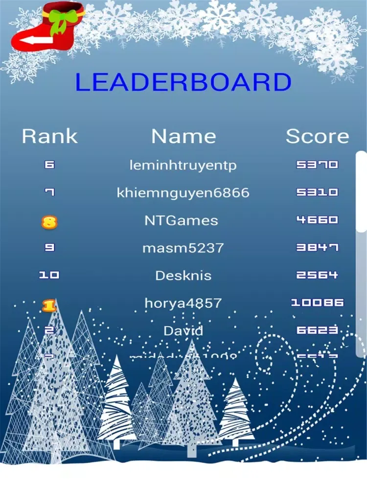 2048 Christmas HD iPad  سکرین شاٹس