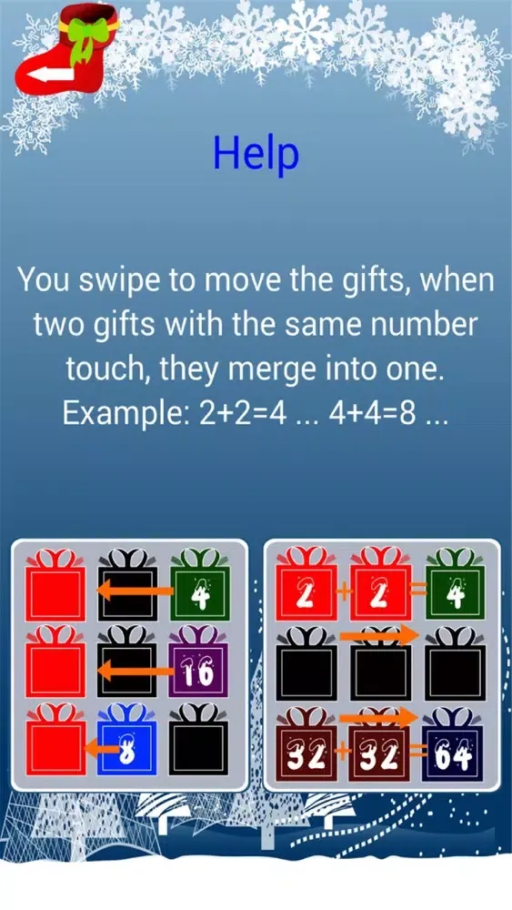 2048 Christmas HD سکرین شاٹس