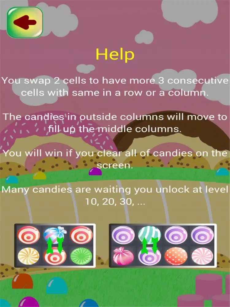 Capturas de tela do Colorful Candy Jewel FREE iPad 