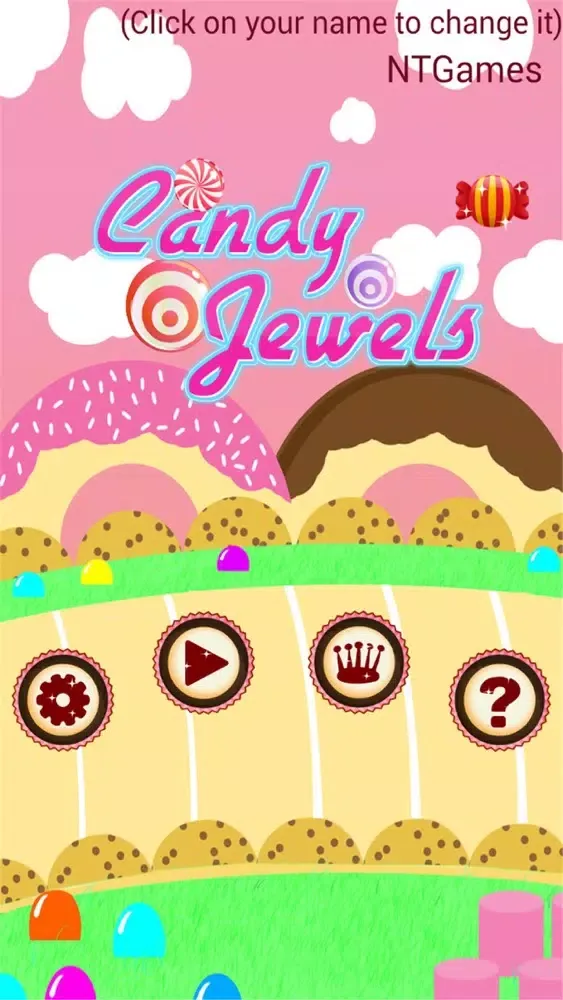 Capturas de tela do Colorful Candy Jewel FREE