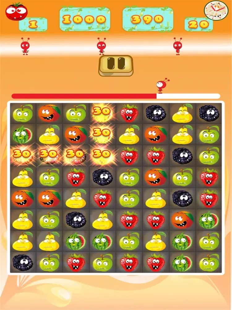 Ảnh chụp màn hình của Mutiny Fruit FREE iPad 