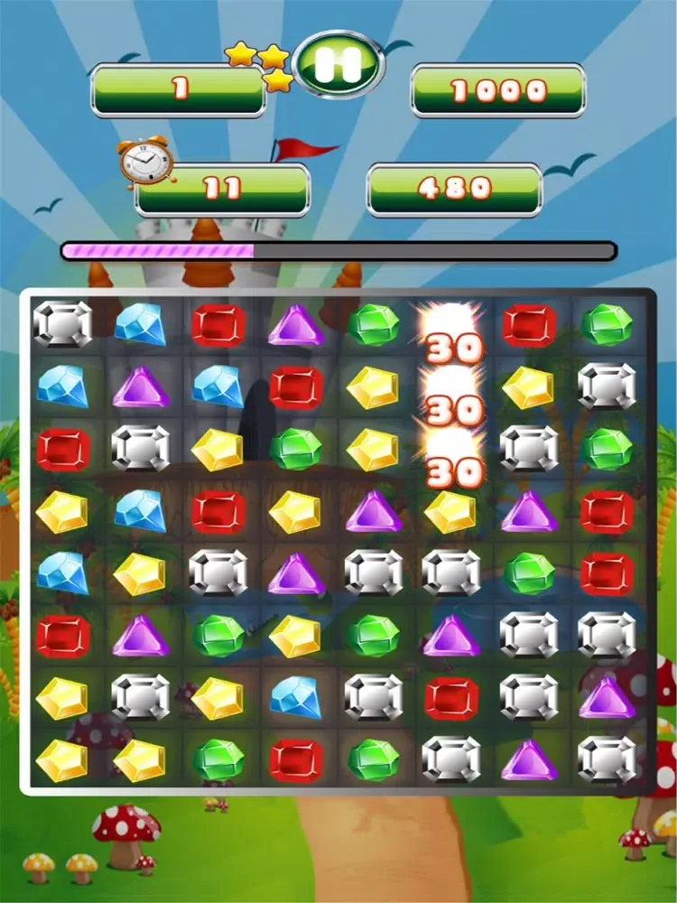 Jewel Paradise HD iPad  スクリーンショット