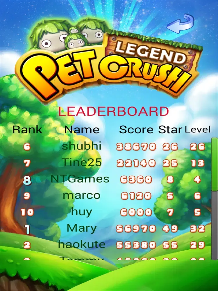 ภาพหน้าจอของ Pet Crush Legend FREE iPad 