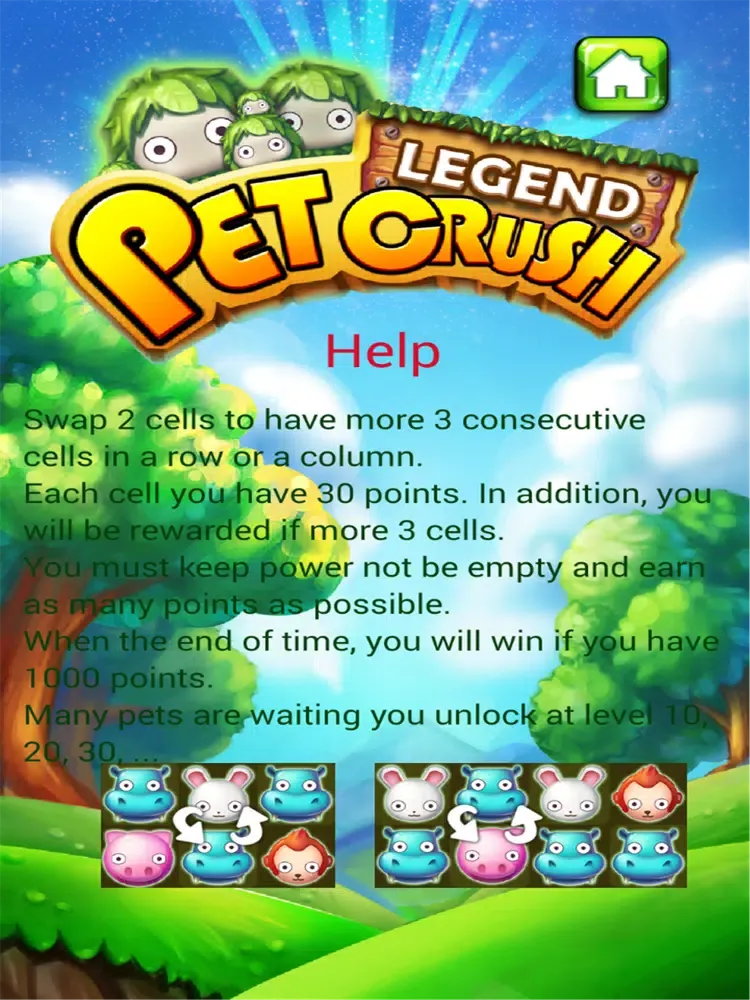 ภาพหน้าจอของ Pet Crush Legend FREE iPad 