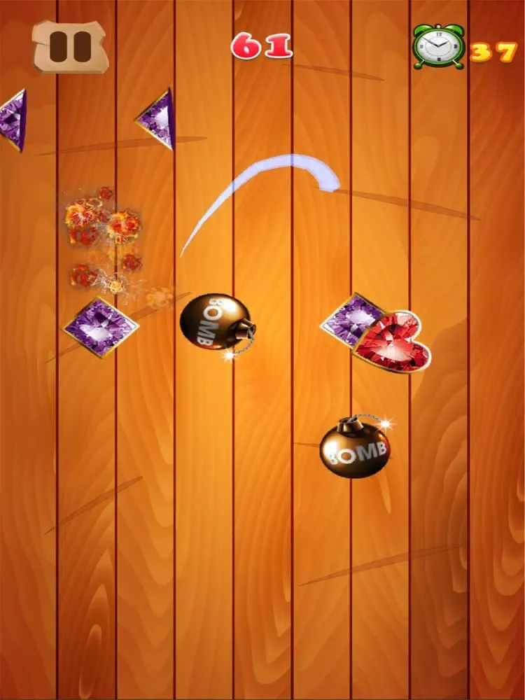 Tangkapan skrin Ninja Jewel FREE iPad 