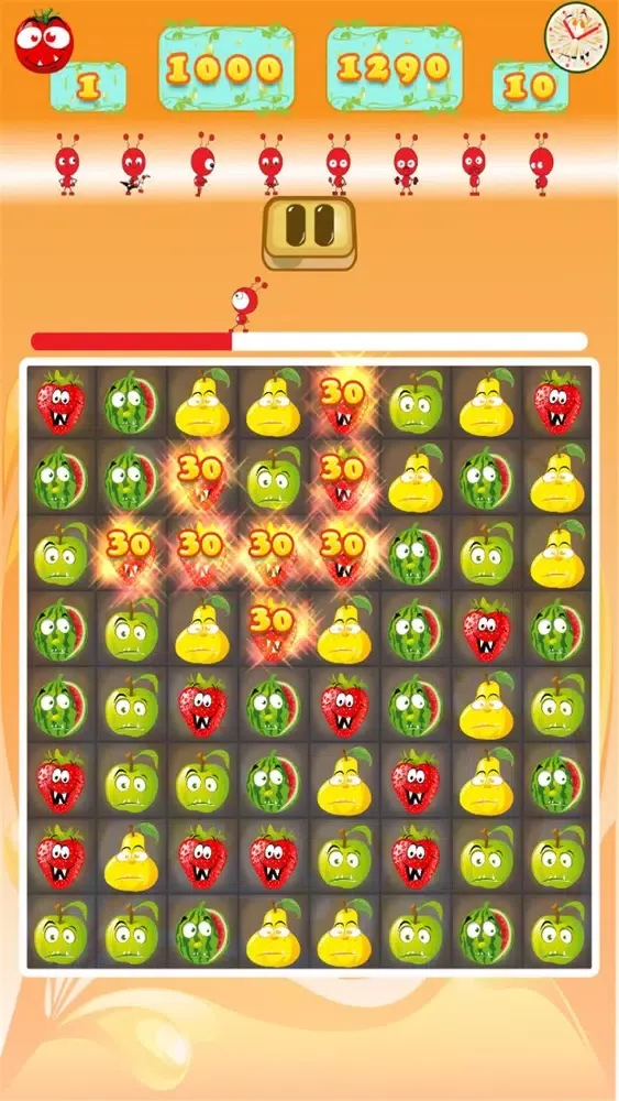 Ảnh chụp màn hình của Touch Mutiny Fruit FREE