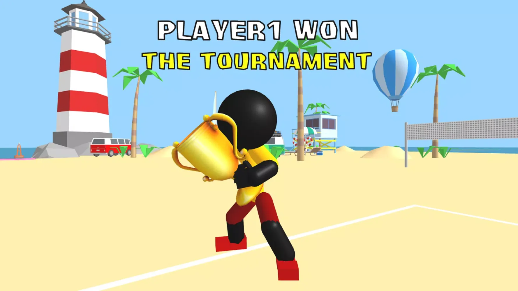Stickman Beach Volleyball Screenshots