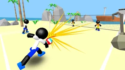 Stickman Beach Volleyball 스크린샷