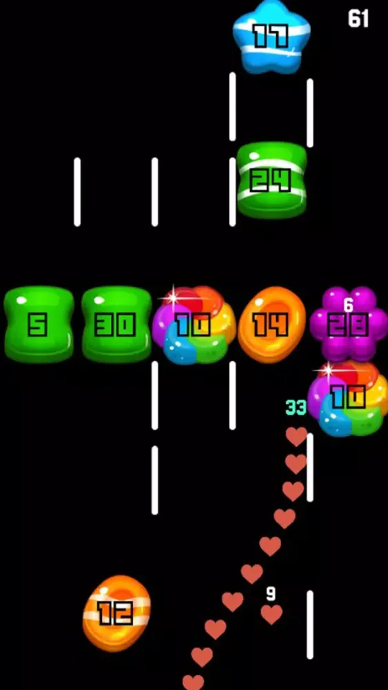 Zrzuty ekranu Snake Item Candy
