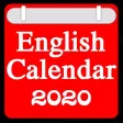 English Calendar 2020 India