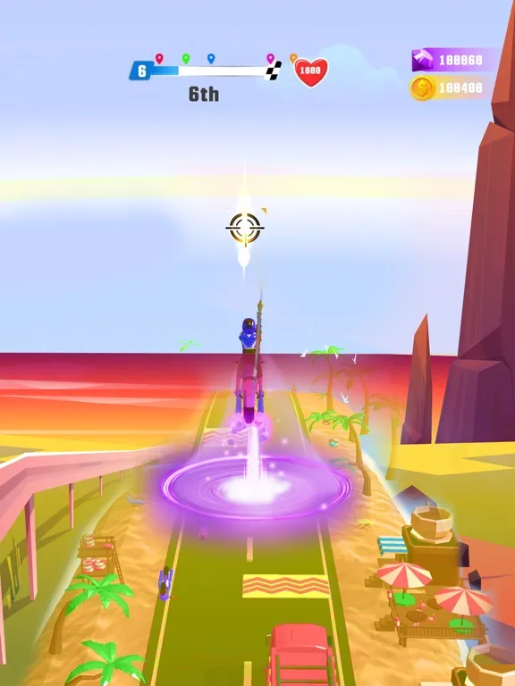 Tangkapan layar Racing Clash - Road Smash Moto iPad 