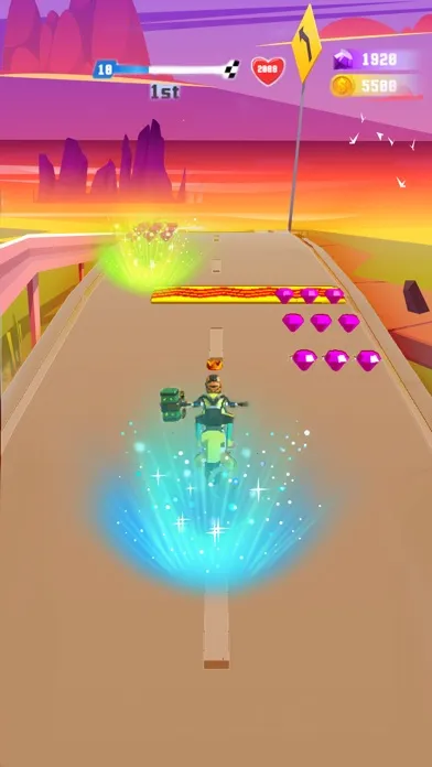 Tangkapan layar Racing Clash - Road Smash Moto