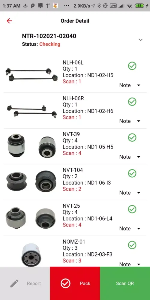 NTR Logistics應用截圖