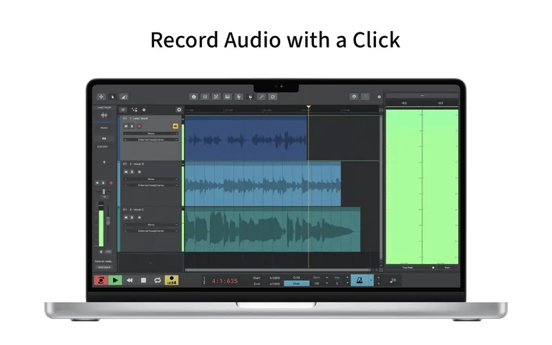 n-Track Studio DAW スクリーンショット