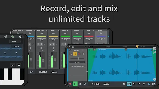 تصاویر n-Track Studio DAW: Make Music