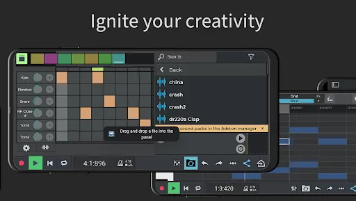 تصاویر n-Track Studio DAW: Make Music