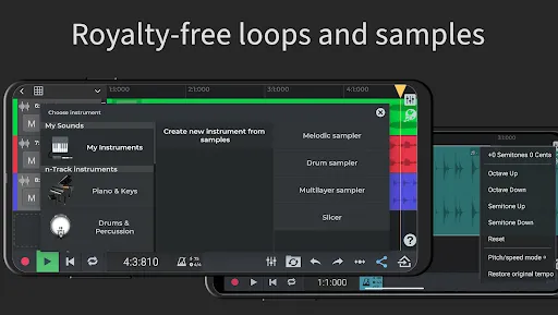 تصاویر n-Track Studio DAW: Make Music