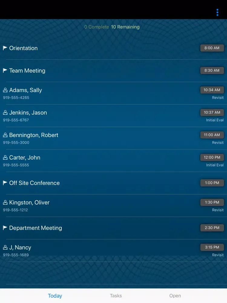 Скриншоты Netsmart Homecare Mobile-Phone iPad 