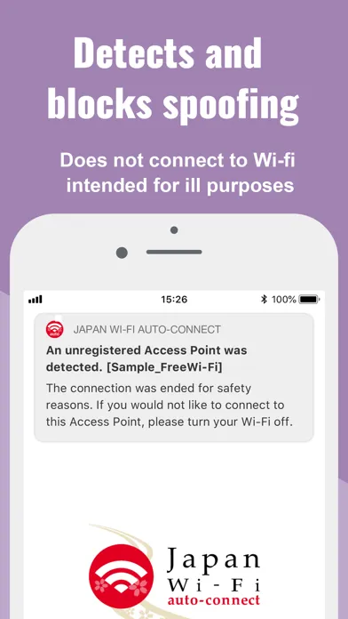 Zrzuty ekranu Japan Wi-Fi auto-connect