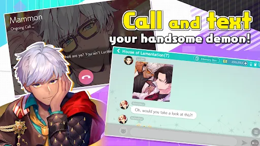 Obey Me! Anime Otome Sim Game Screenshots