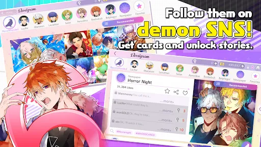 Obey Me! Anime Otome Sim Game Screenshots