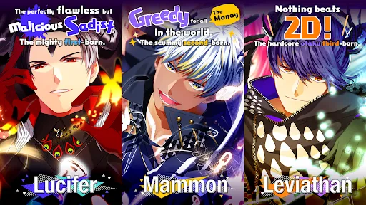 Obey Me! Anime Otome Sim Game Screenshots