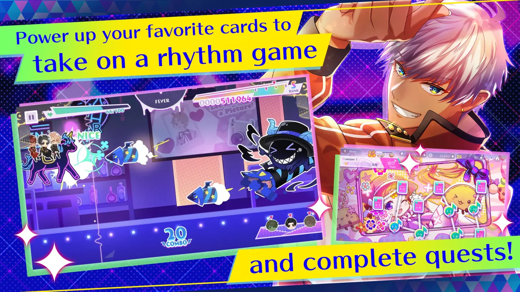 Otome Games Obey Me! NB سکرین شاٹس