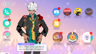 Tangkapan skrin Obey Me! - Anime Otome Sim -