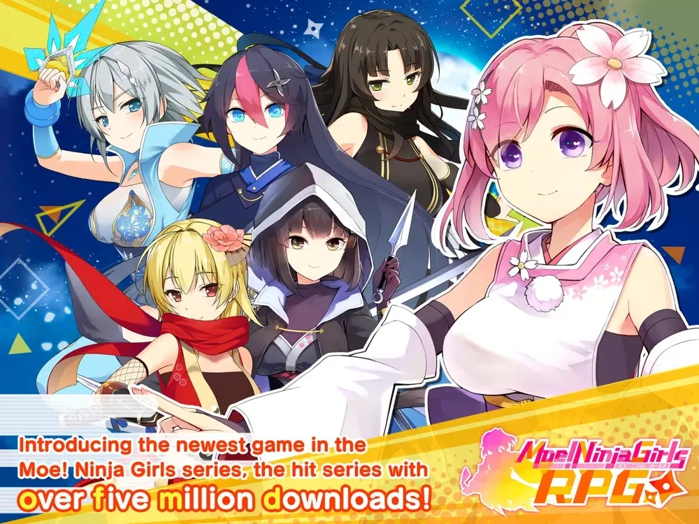 Moe! Ninja Girls RPG: SHINOBI iPad  سکرین شاٹس