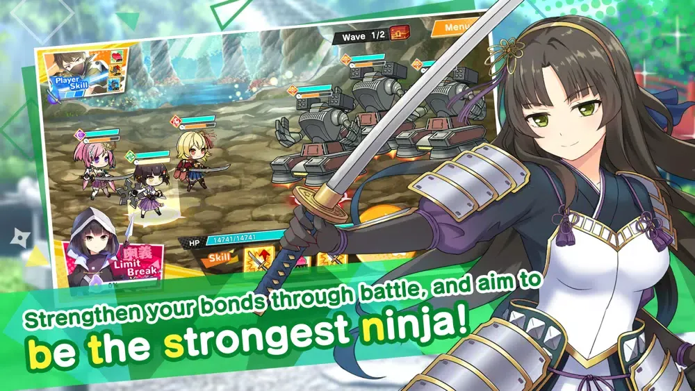 Moe! Ninja Girls RPG: SHINOBI سکرین شاٹس