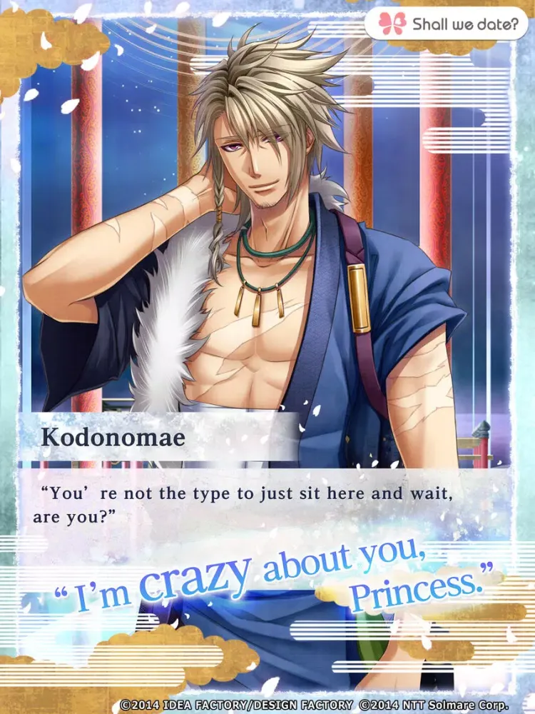 Tangkapan layar Shall we date?: Scarlet Fate iPad 