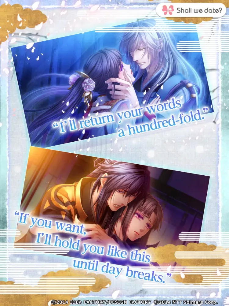 Tangkapan layar Shall we date?: Scarlet Fate iPad 