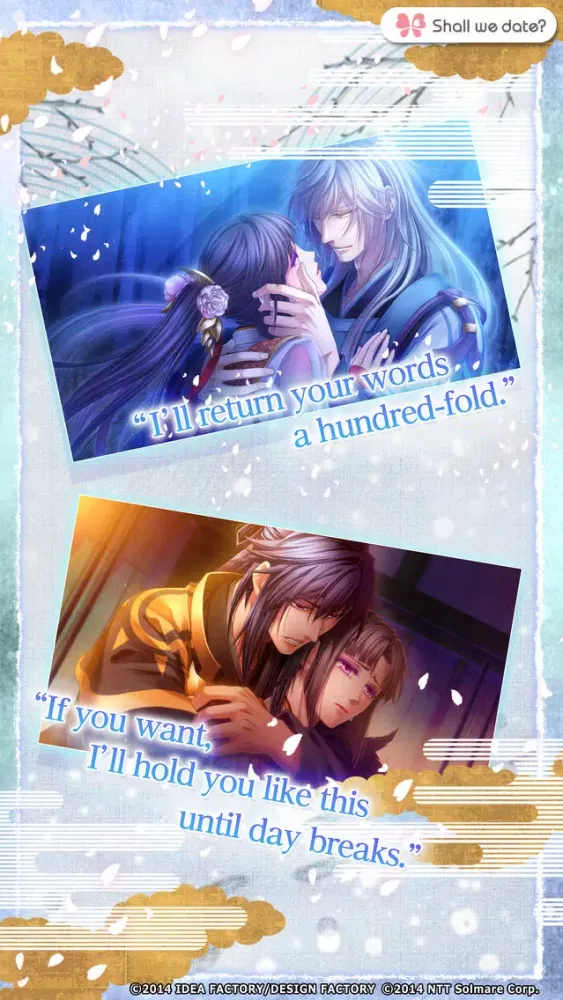 Tangkapan layar Shall we date?: Scarlet Fate