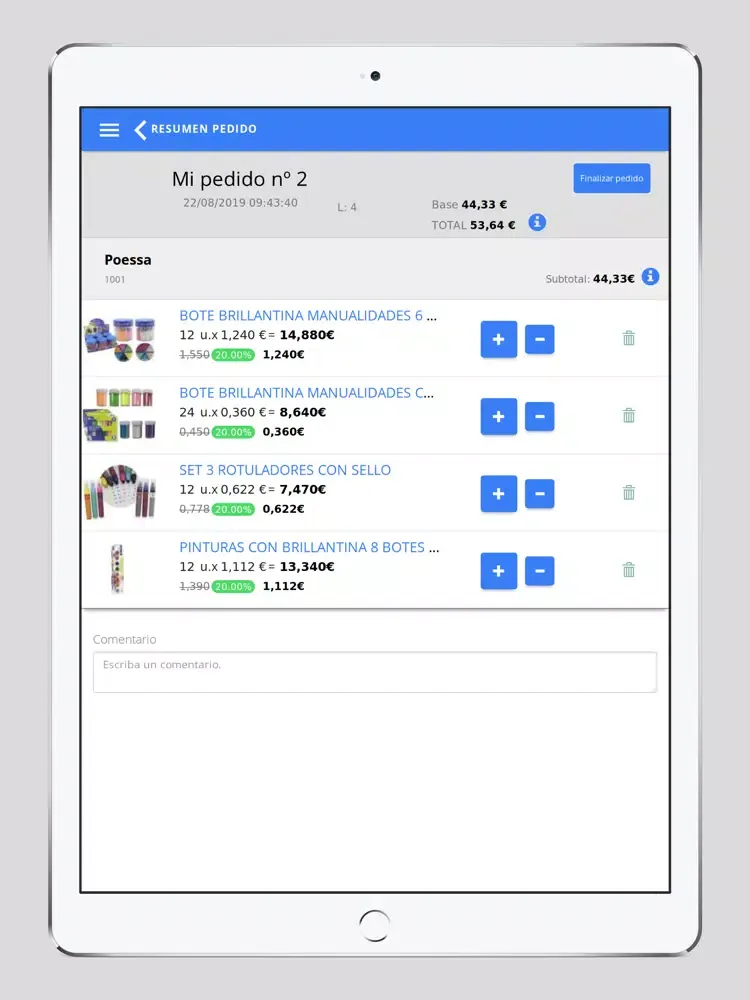 Poessa iPad  Screenshots