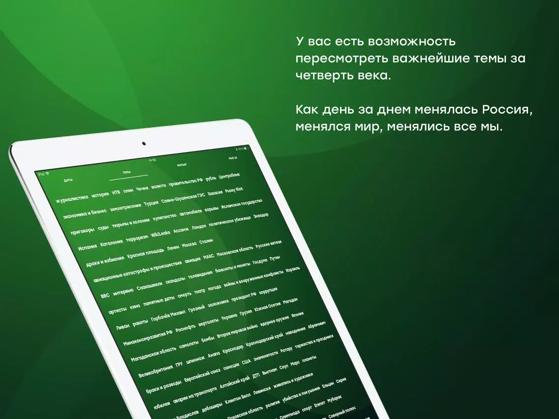 25 лет НТВ iPad 應用截圖