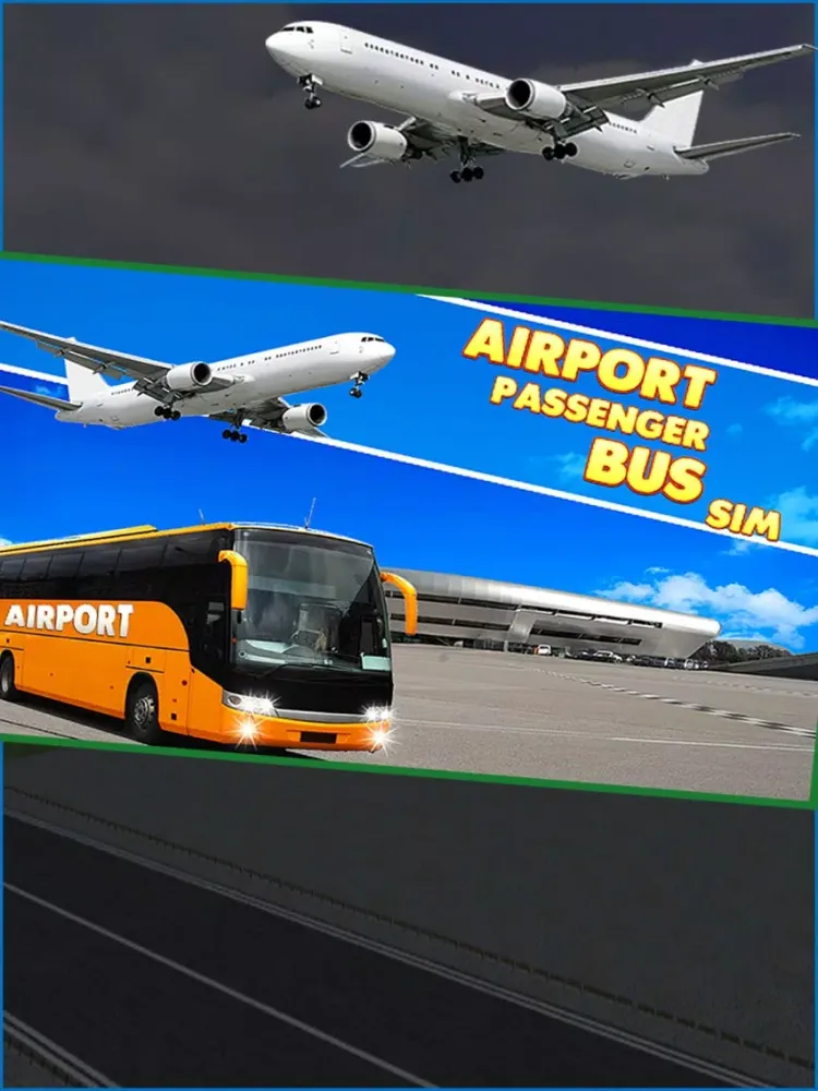 Ảnh chụp màn hình của Airport Passenger Bus Sim iPad 