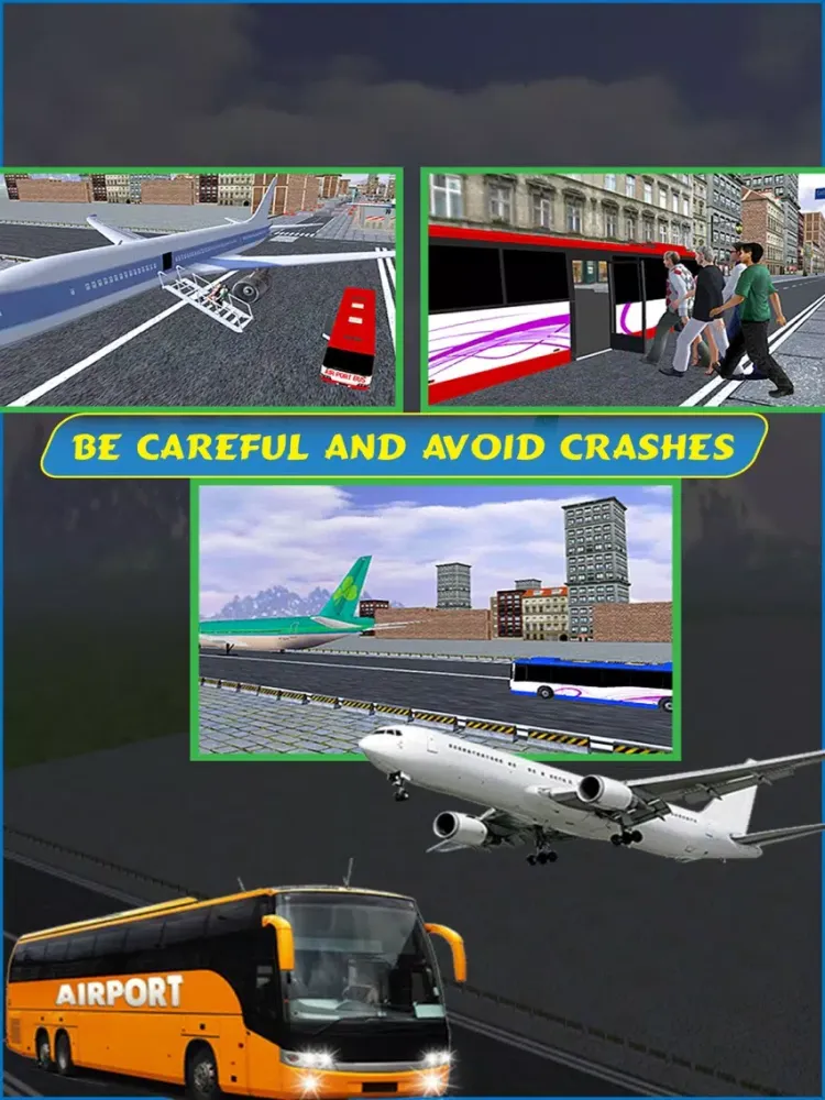 Ảnh chụp màn hình của Airport Passenger Bus Sim iPad 