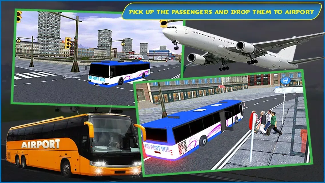 Ảnh chụp màn hình của Airport Passenger Bus Sim
