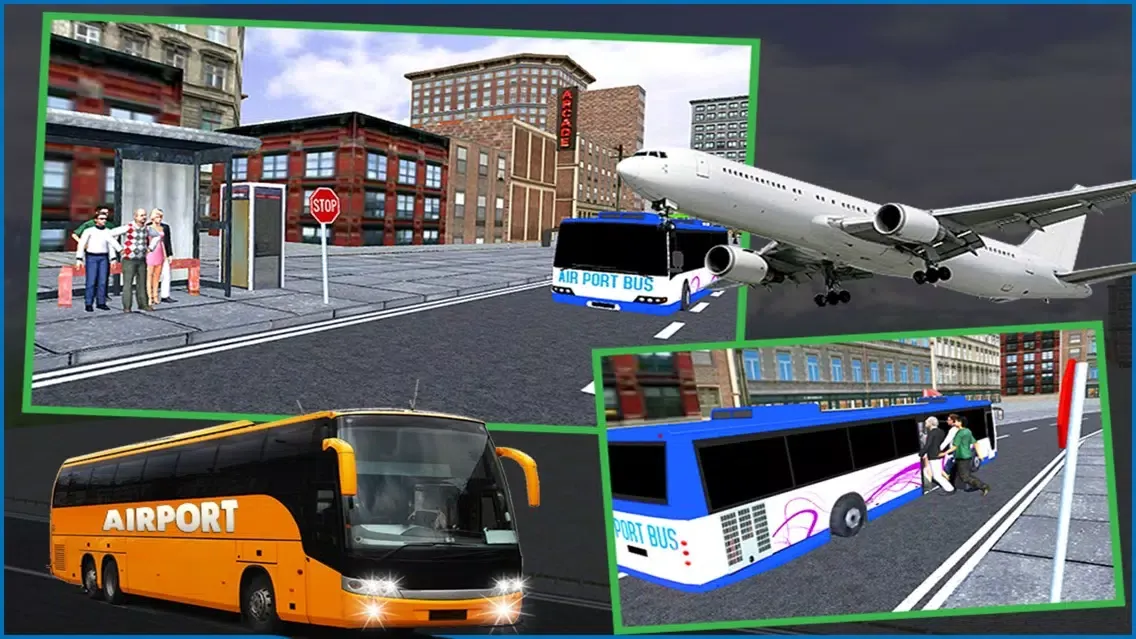 Ảnh chụp màn hình của Airport Passenger Bus Sim