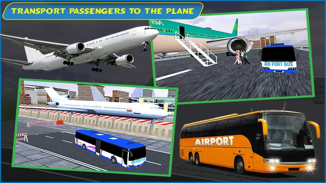 Ảnh chụp màn hình của Airport Passenger Bus Sim
