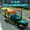 Car Transport Trailer Truck 4D