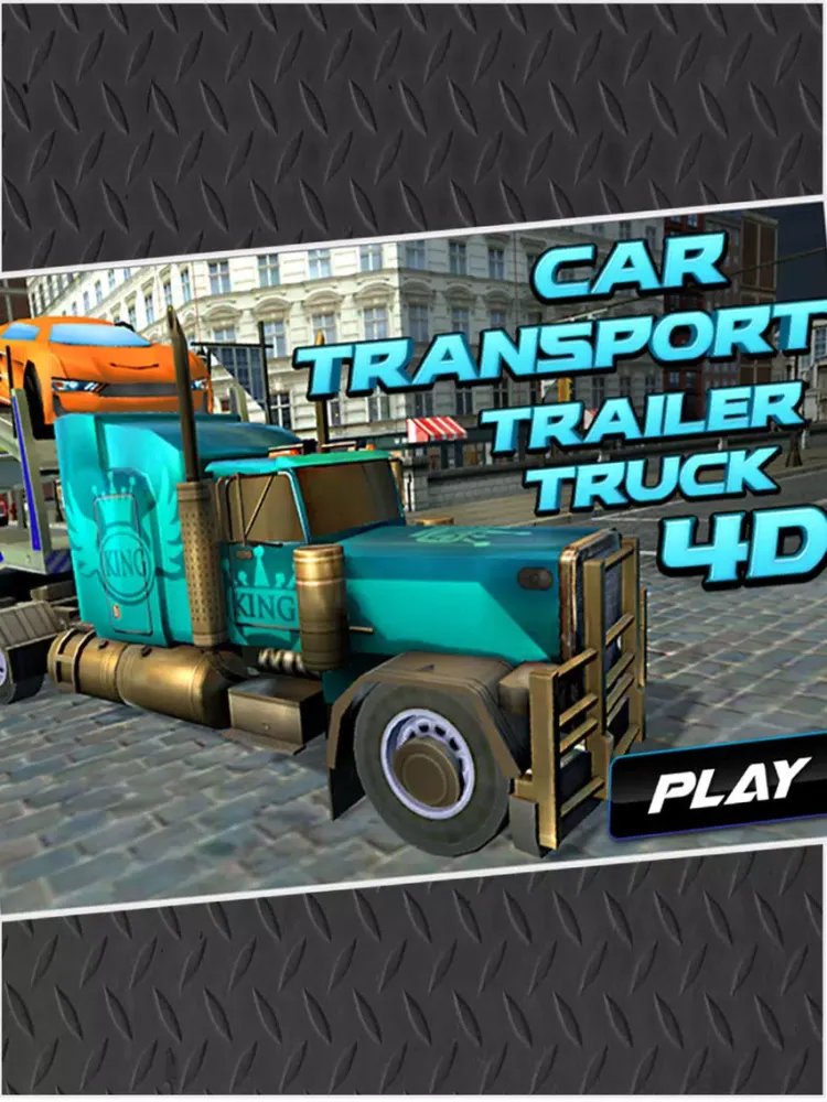 Car Transport Trailer Truck 4D iPad  Screenshots